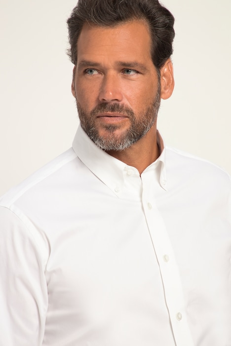 Hemd, Business, Langarm, Buttondown-Kragen, Modern Fit