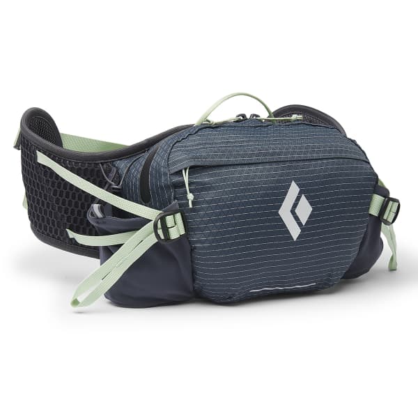 Bagagerie de voyage BLACK DIAMOND PURSUIT WAIST PACK 6L CARBON-FOAM GREEN