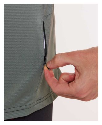 Maillot Manches Courtes Dharco Gris/Blanc