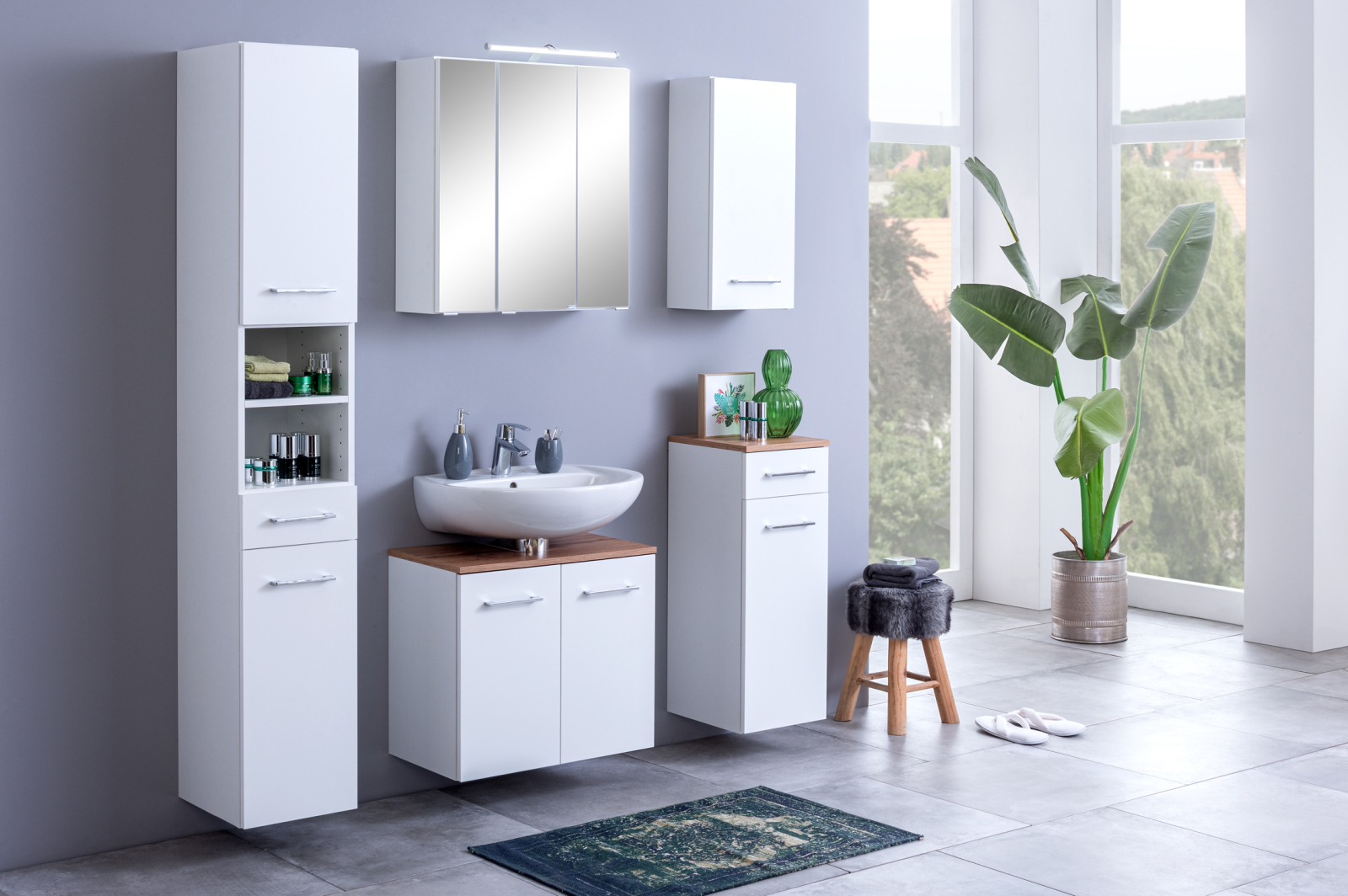 Hängeschrank PARIS - weiß - 30 cm