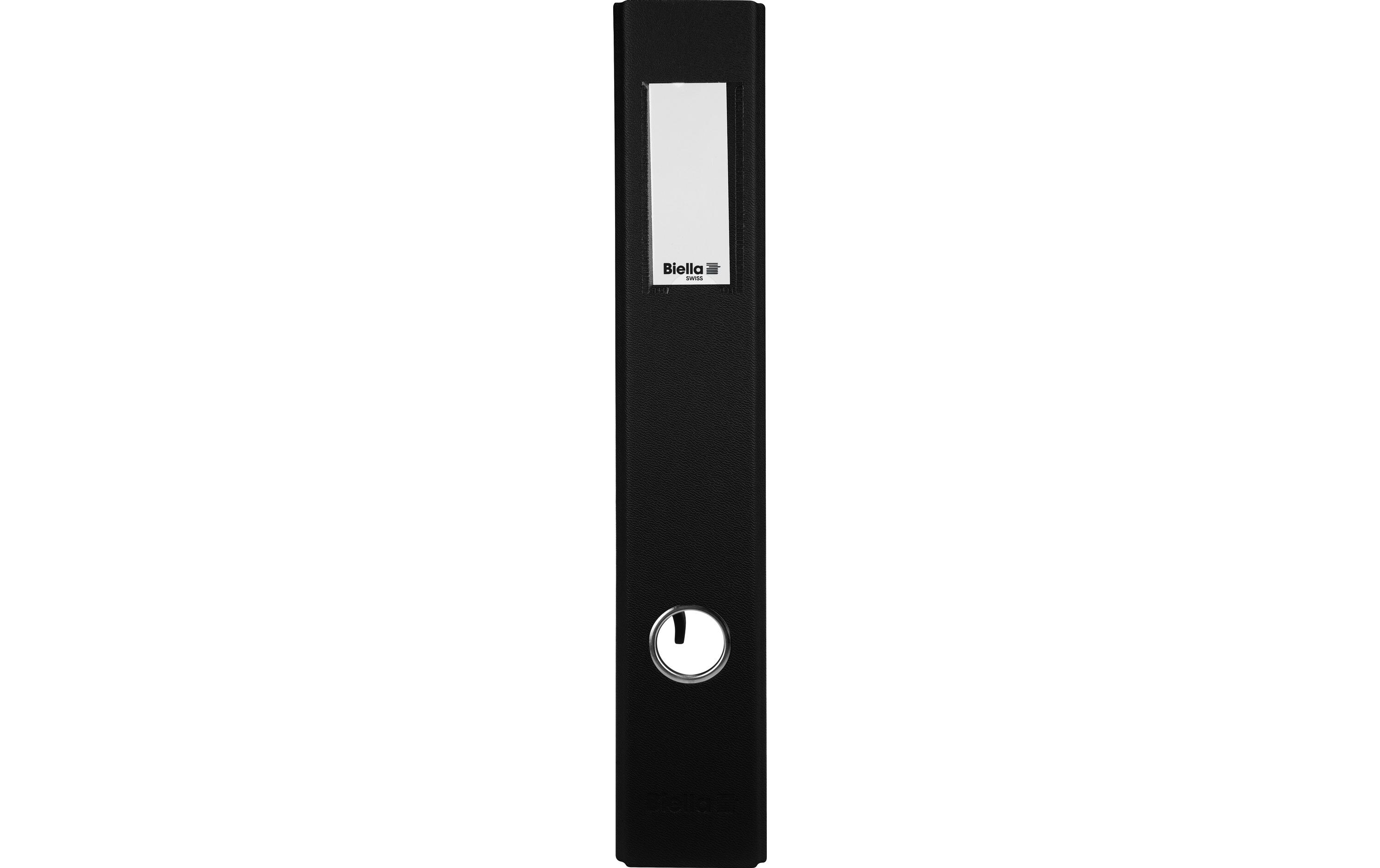 Ordner Plasticolor A4 4 cm, SchwarzOrdner mit Strong-Mechanik