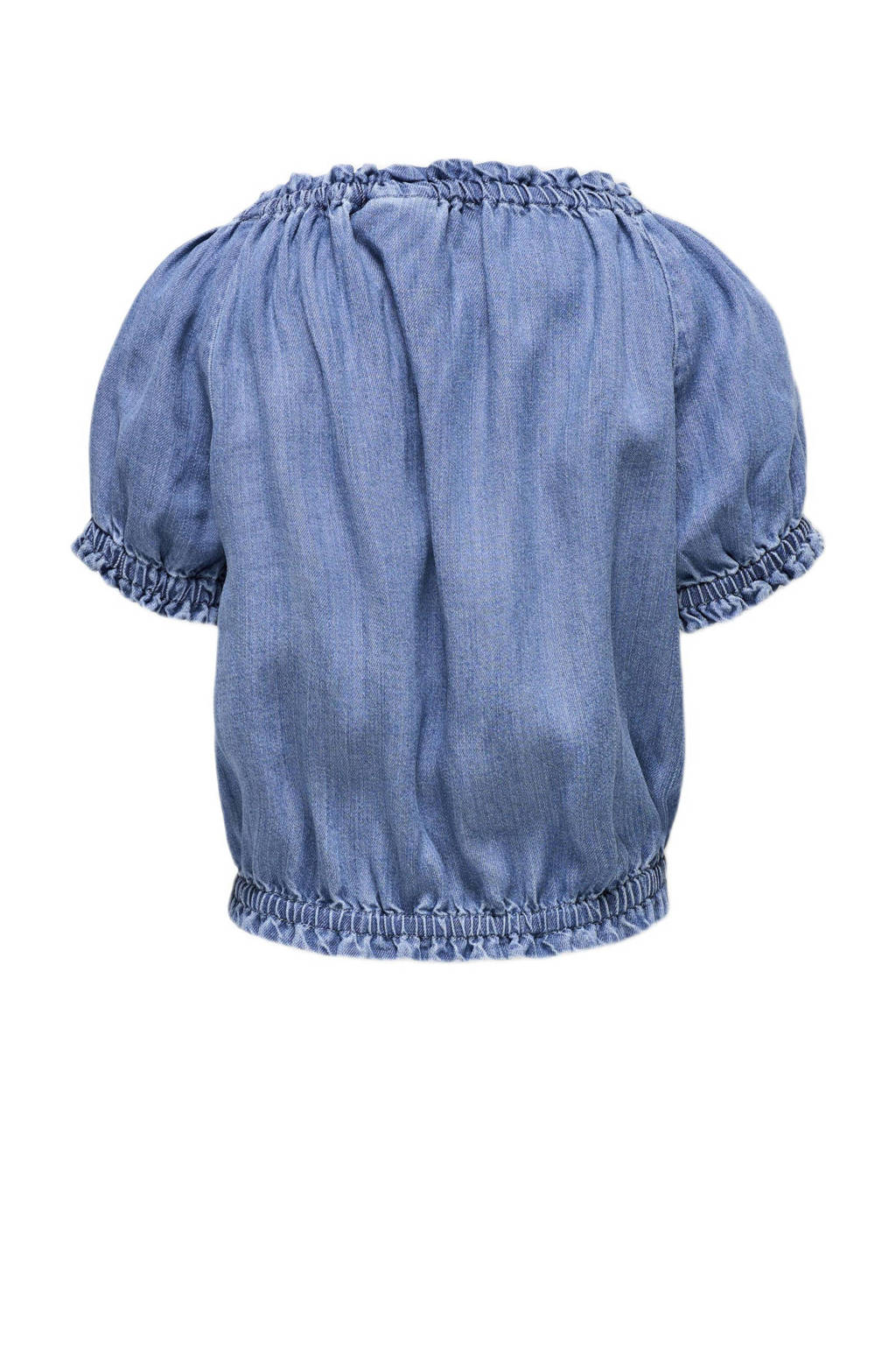 ONLY top KOGYOSHI medium blue denim