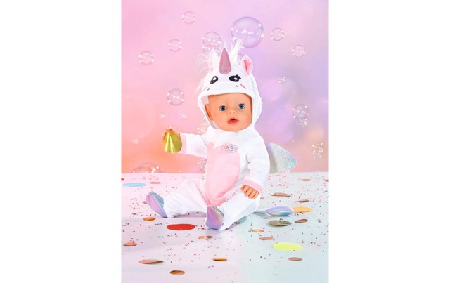 Baby Born Puppenkleidung »Baby Born Einhorn Kuschelanzug«