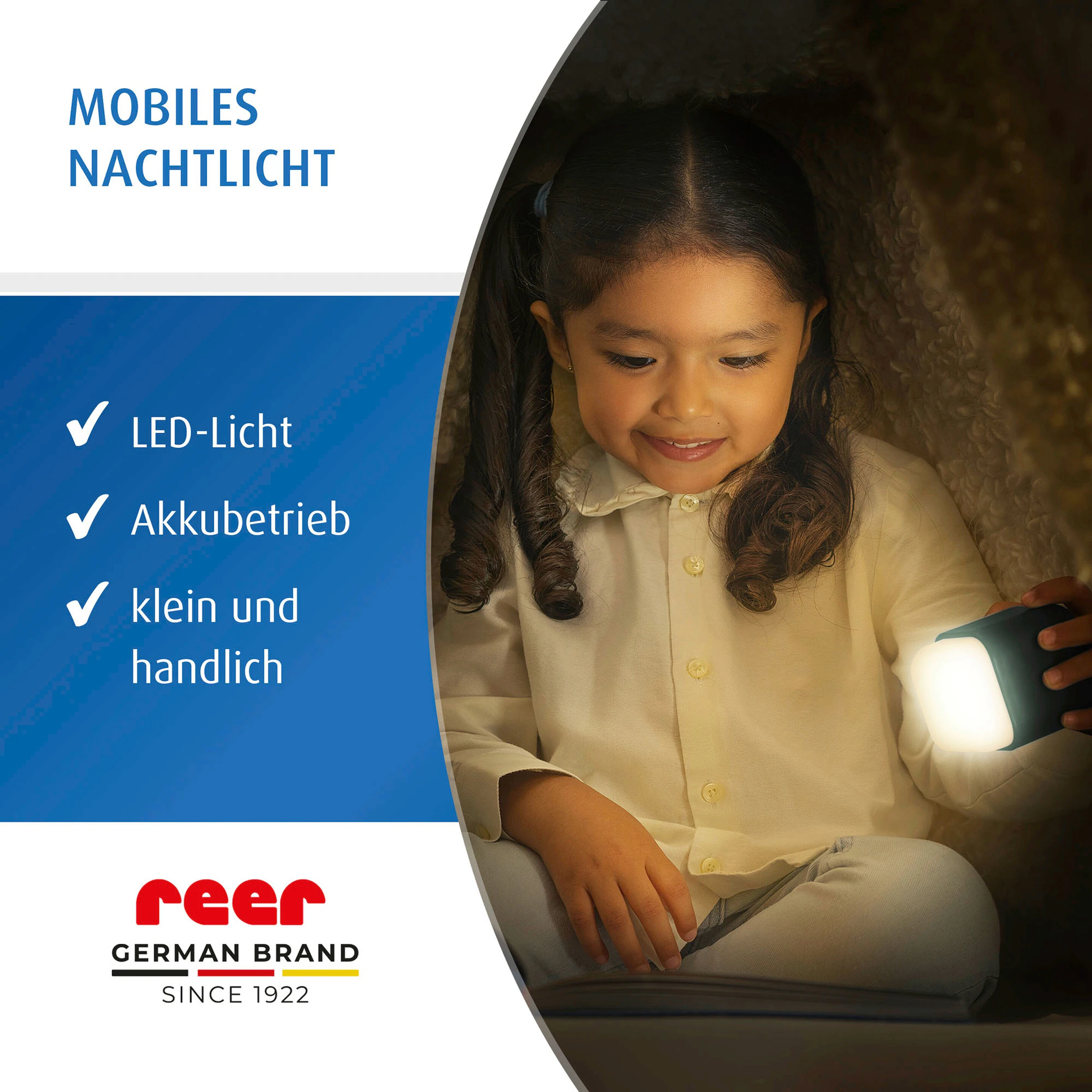 reer LED-Nachtlicht 2in1 SleepLight Eukalyptus