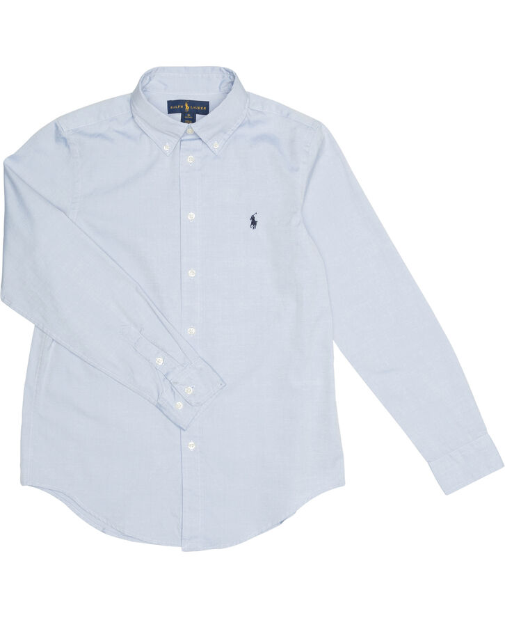 Polo Ralph Lauren Custom Fit Oxford Shirt Lyseblå