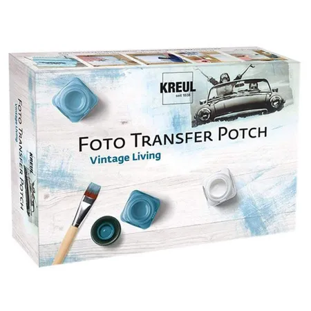 KREUL Foto Transfer Potch Set Vintage Living