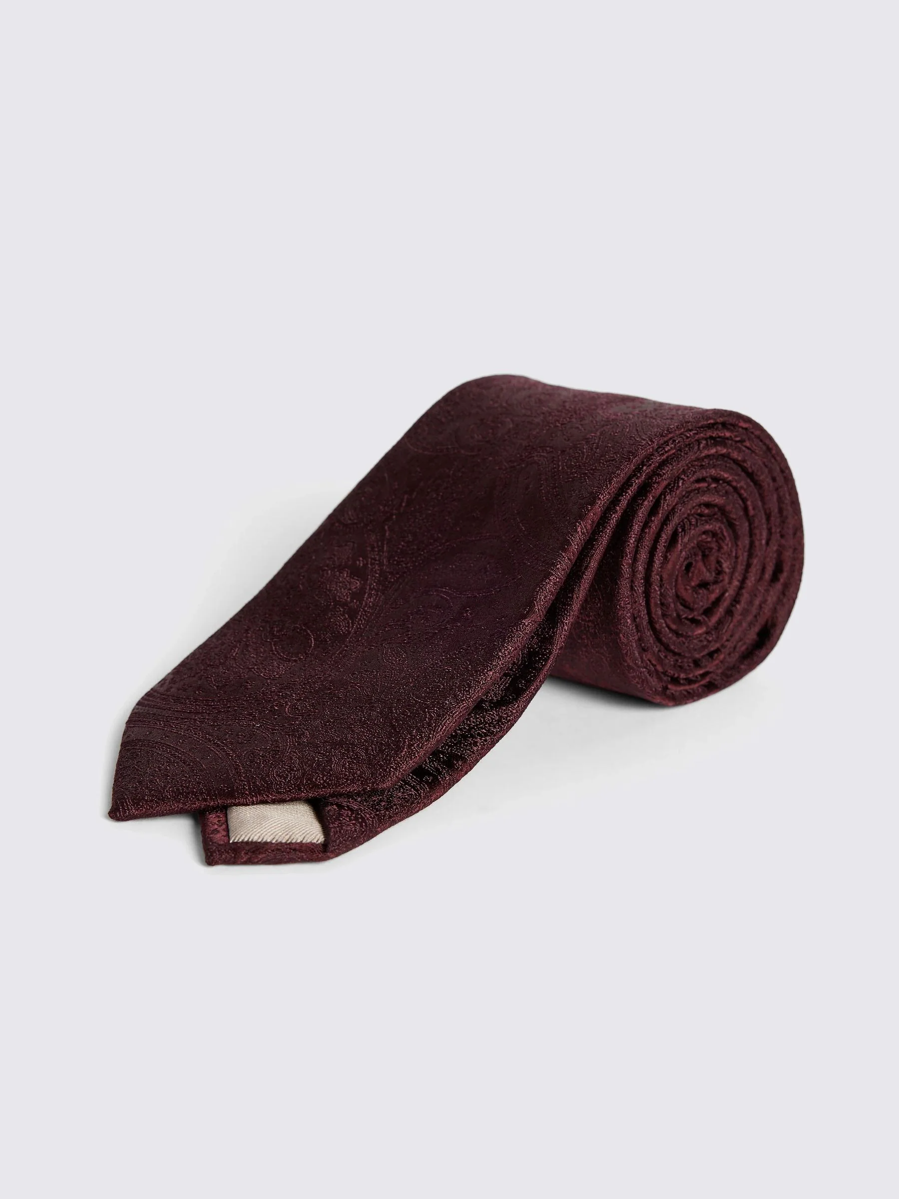 Rood - MOSS Wedding Paisley Tie