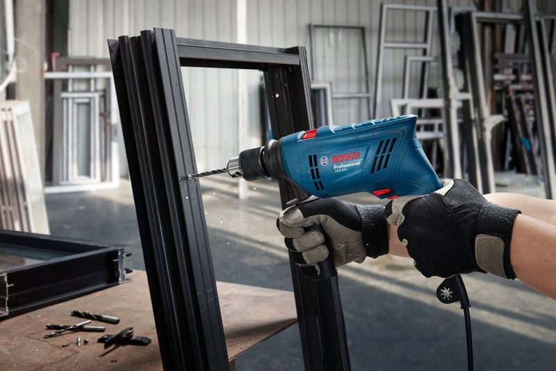 Bosch - GSB 600 Professional - Boorhamer - 600W - Blauw