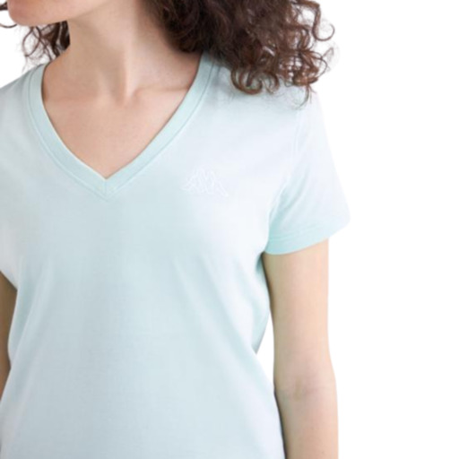 Camiseta de manga curta com o logo Cabou. Kappa 303h0p0