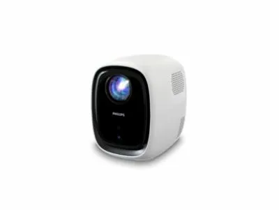 Philips NeoPix 130W - LCD-projektor - bærbar - 1280 x 720 - 720p - Wi-Fi - hvid