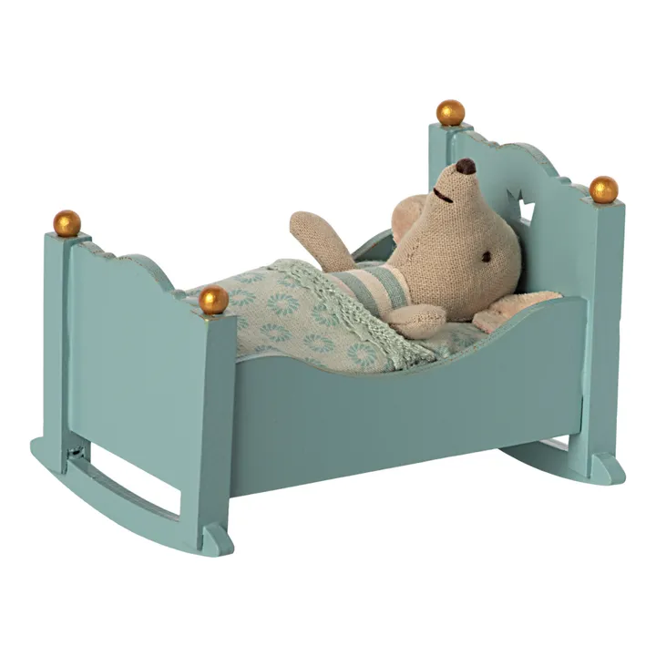Maileg Mini Berceau | Bleu