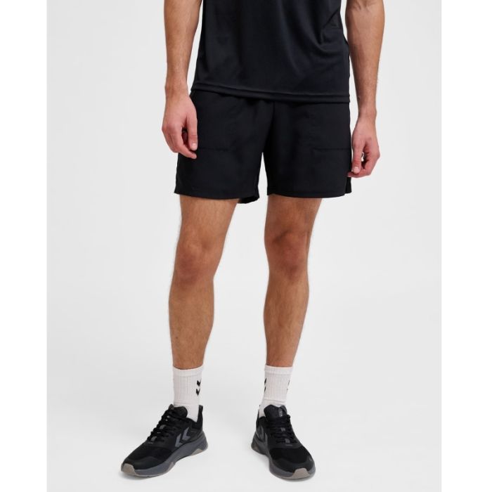 Hummel Unisex Shorts Pulse Workout Shorts Sort