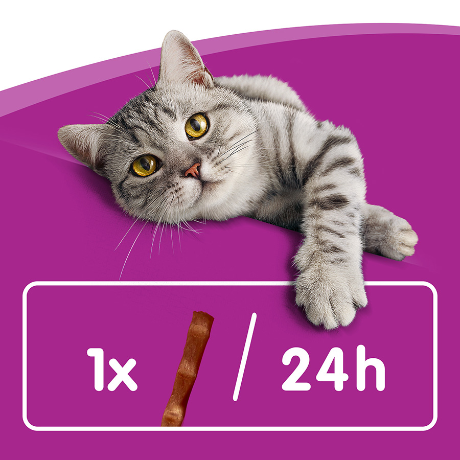 Whiskas Sticks Snacks  Salmón para Gatos