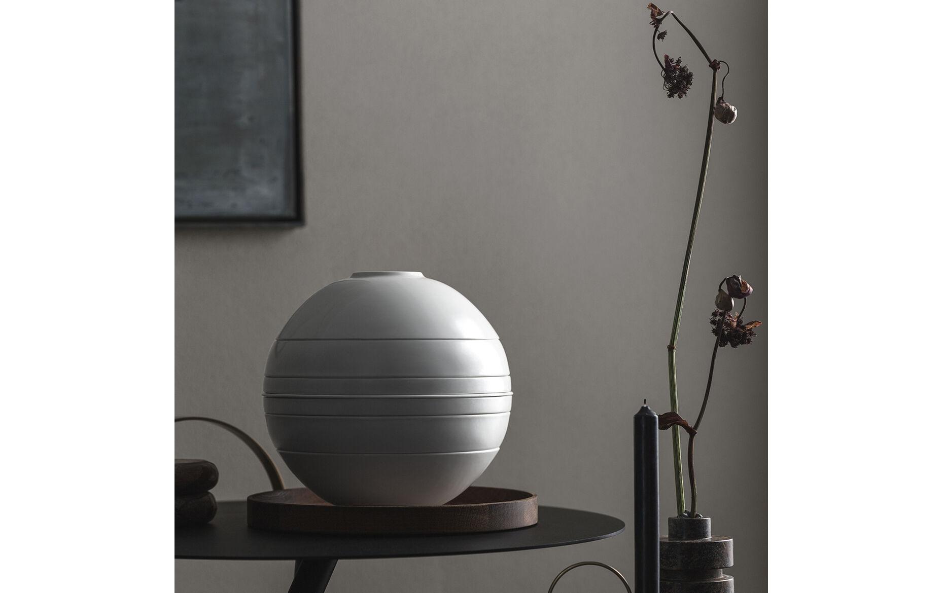 Speise-Service Iconic La Boule 7 Stück, Weiss<br>Teller und Schalen Set