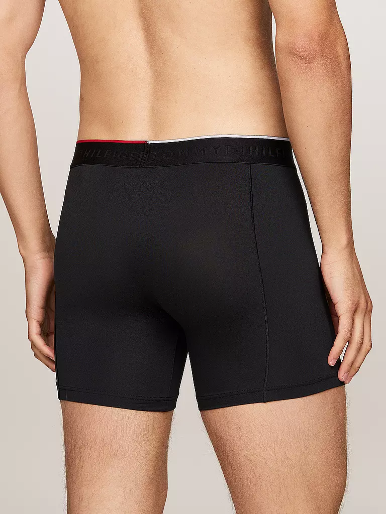 TOMMY HILFIGER Boxershorts 3er Pkg. Black schwarz