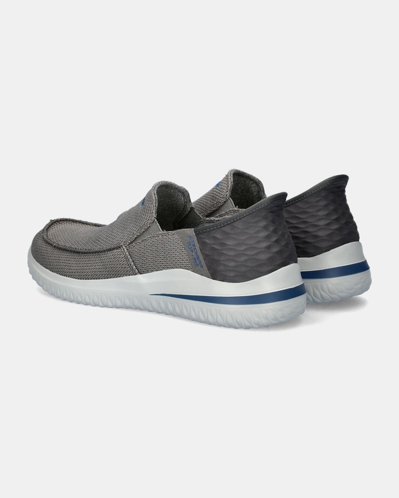 Skechers Hands Free Slip-Ins Delson 3.0 Instapschoenen  - grijs