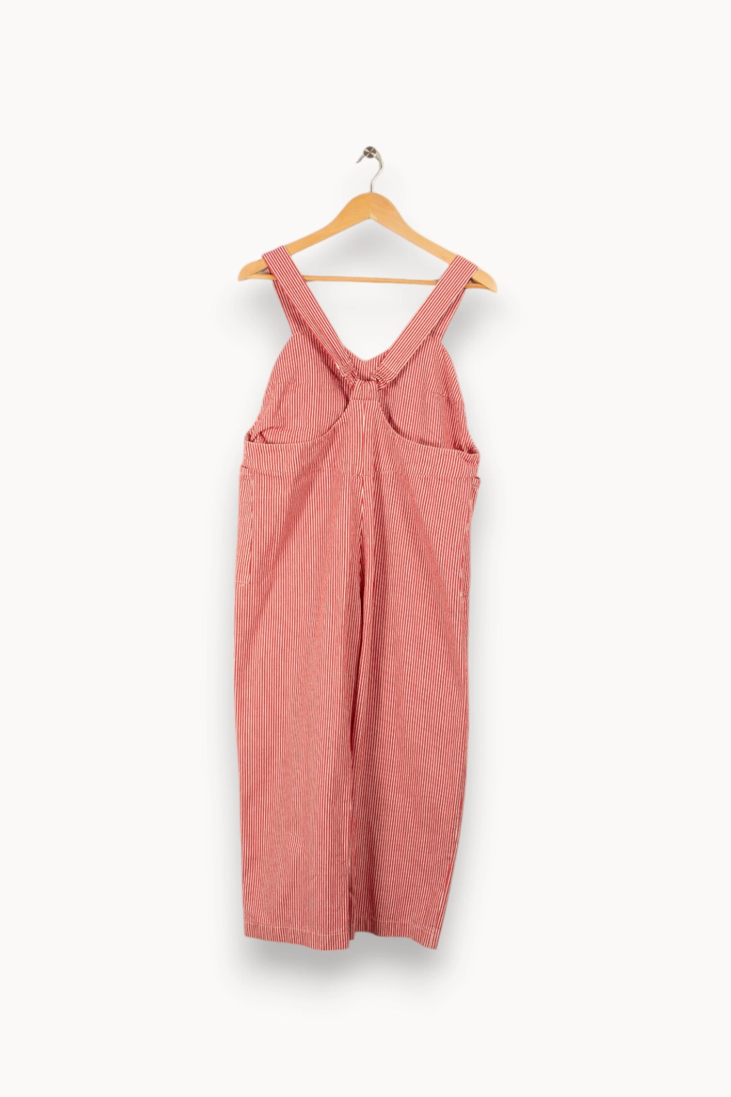 Combinaison en jean | Rouge