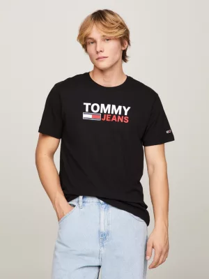Camiseta com logo em algodão orgânico puro