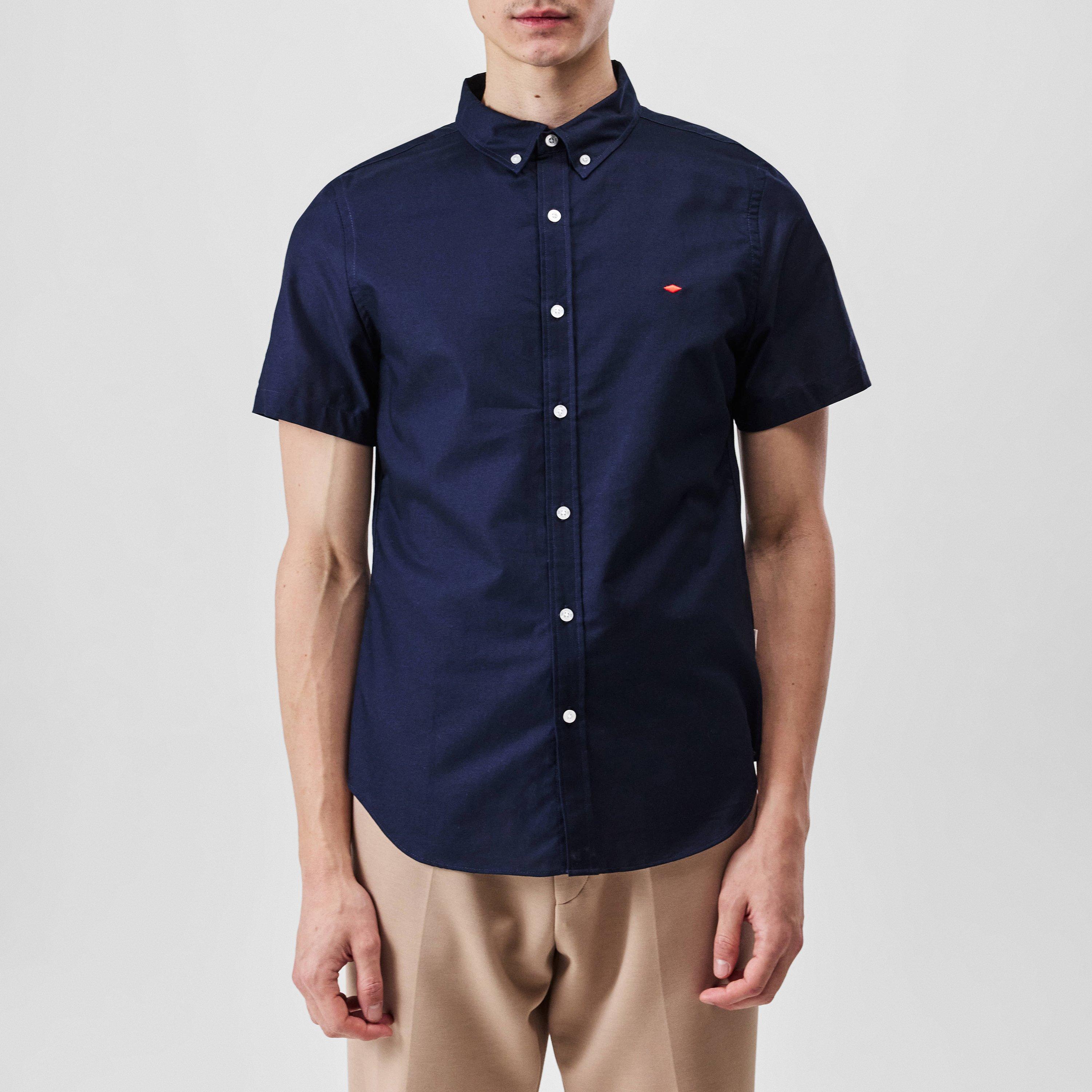 Lee Cooper Short Sleeve Oxford Shirt