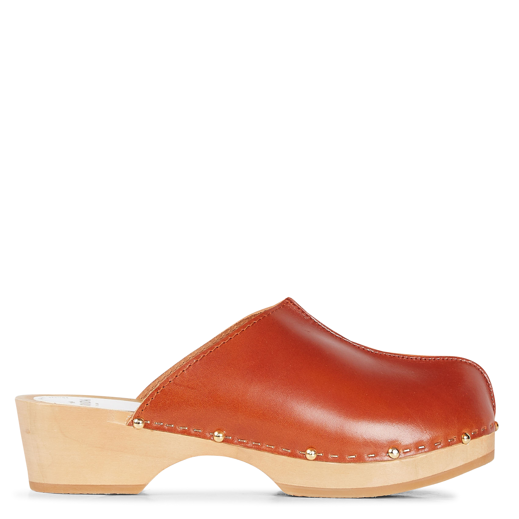 YSSA - Sabots en cuir | Marron