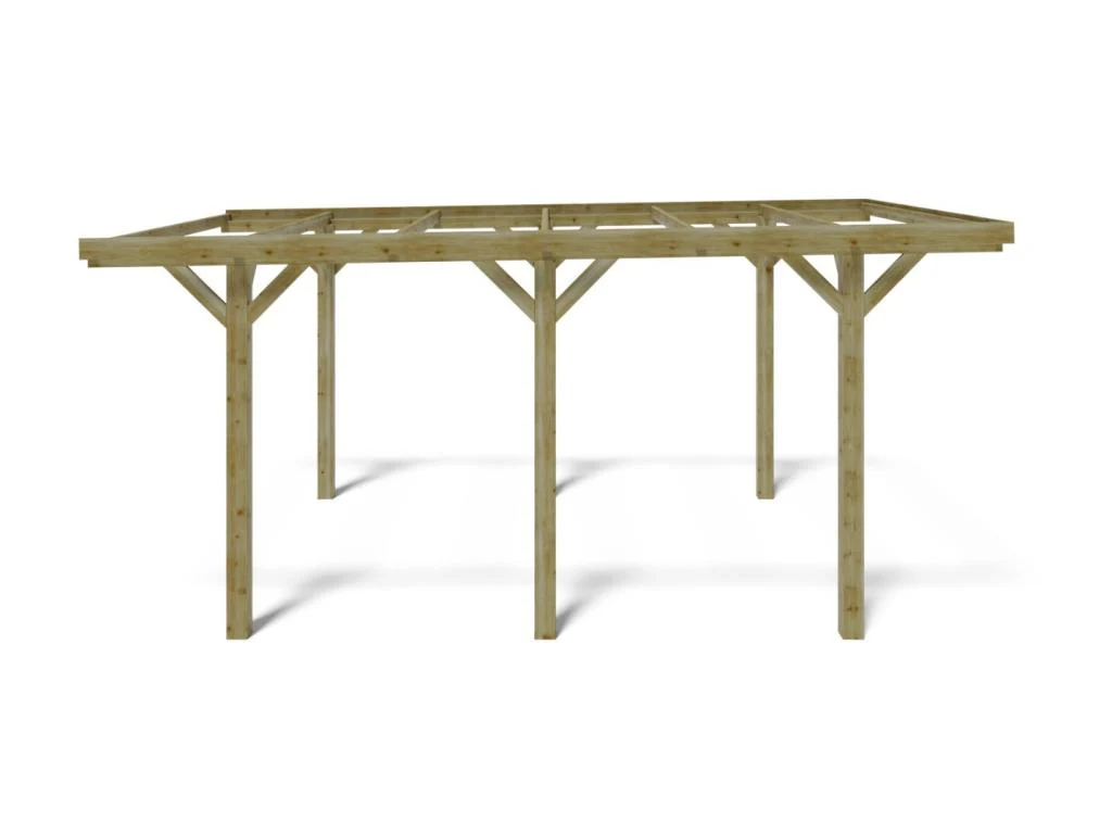 Carport Abri Voiture - Vert