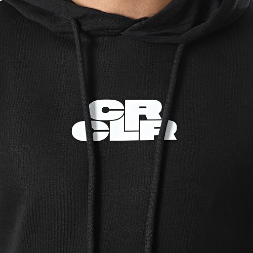 Sweat Capuche Nested Noir Blanc