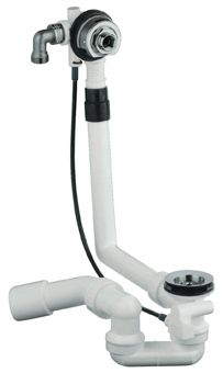 Grohe Talentofill badadvoer-, overloop- en vulcombinatie m. waste v. speciaal bad basisgarnituur