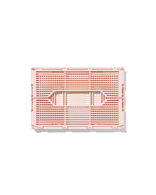 caisse pliable à lettres recyclée rose pâle