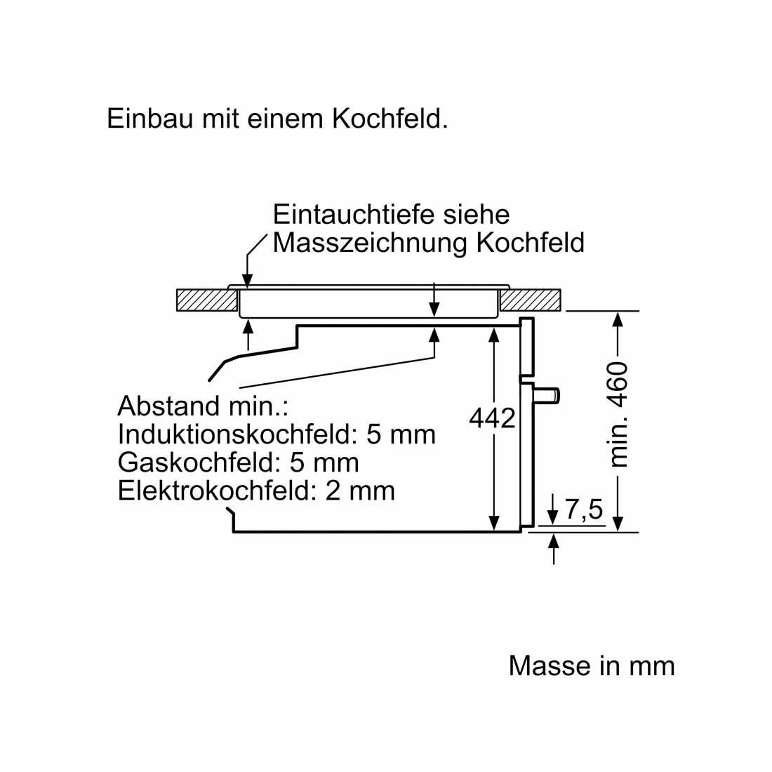 Bosch CSG7361B1 Kompakt Steamer-Heissluft 230V