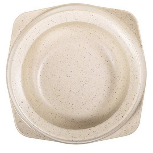 Tigela para cachorro cor creme