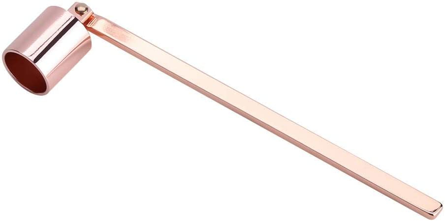 Edelstahl Kerzen Löscher Teelicht Docht Abdeckung - Roségold