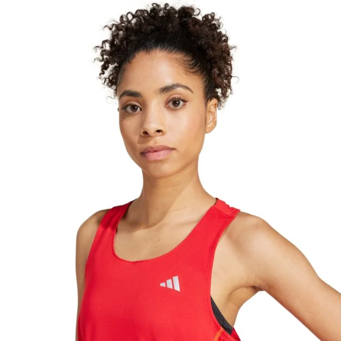 adidas Dame Singletter NYC Singlet Rød