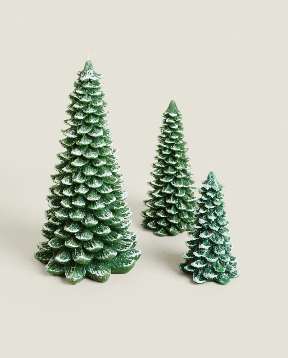 VELA DECORATIVA PARA ÁRVORE DE NATAL