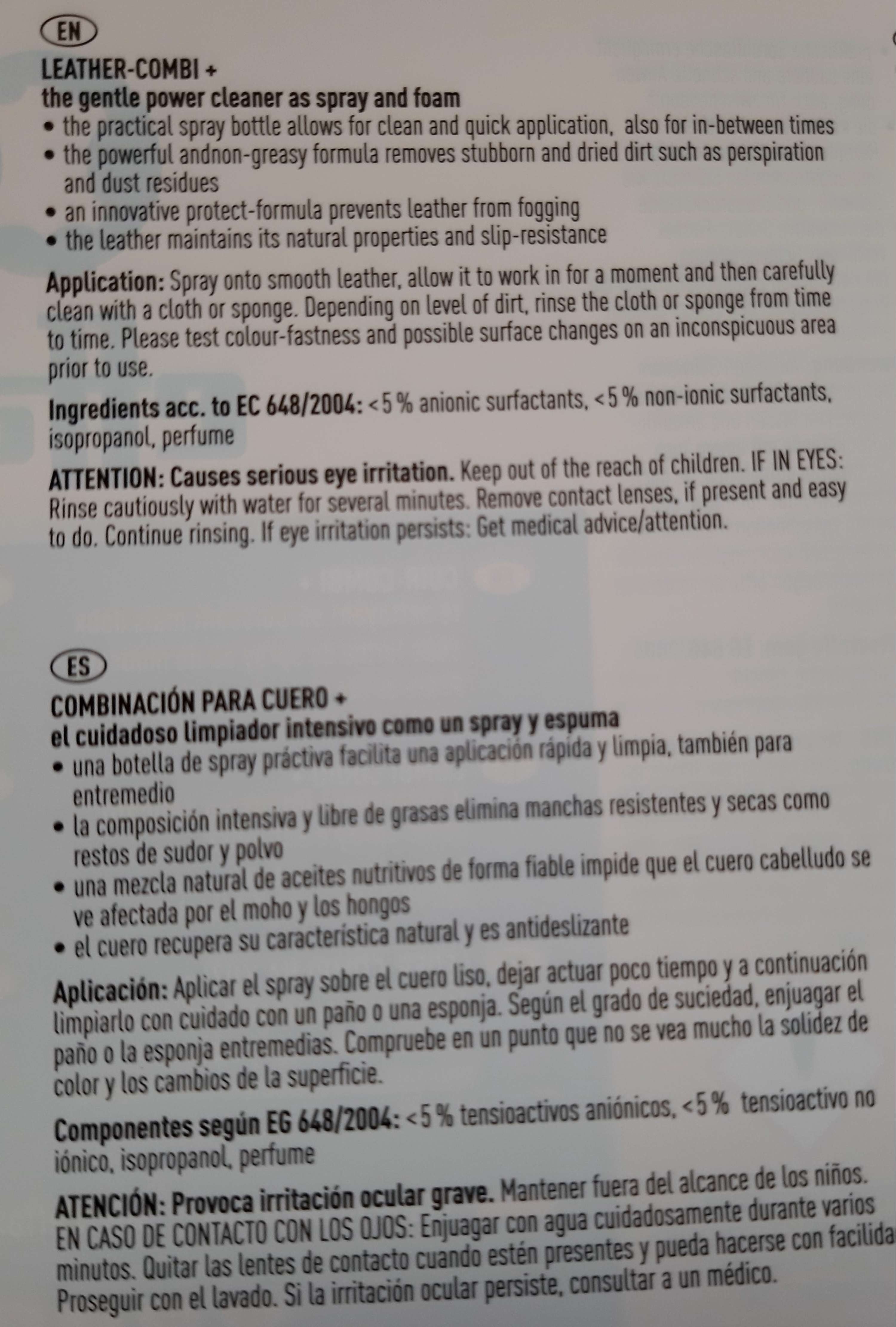 Effax Leer-combi Spray