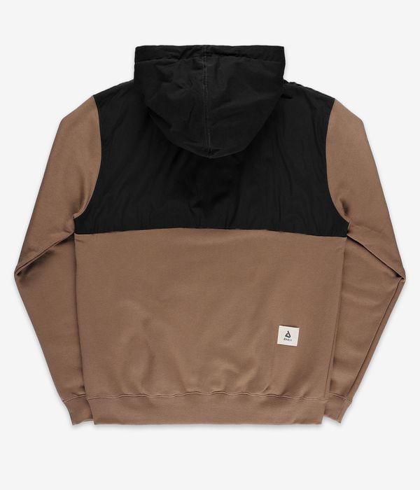 Anuell Splendor Half Zip Hoodie (black almond)