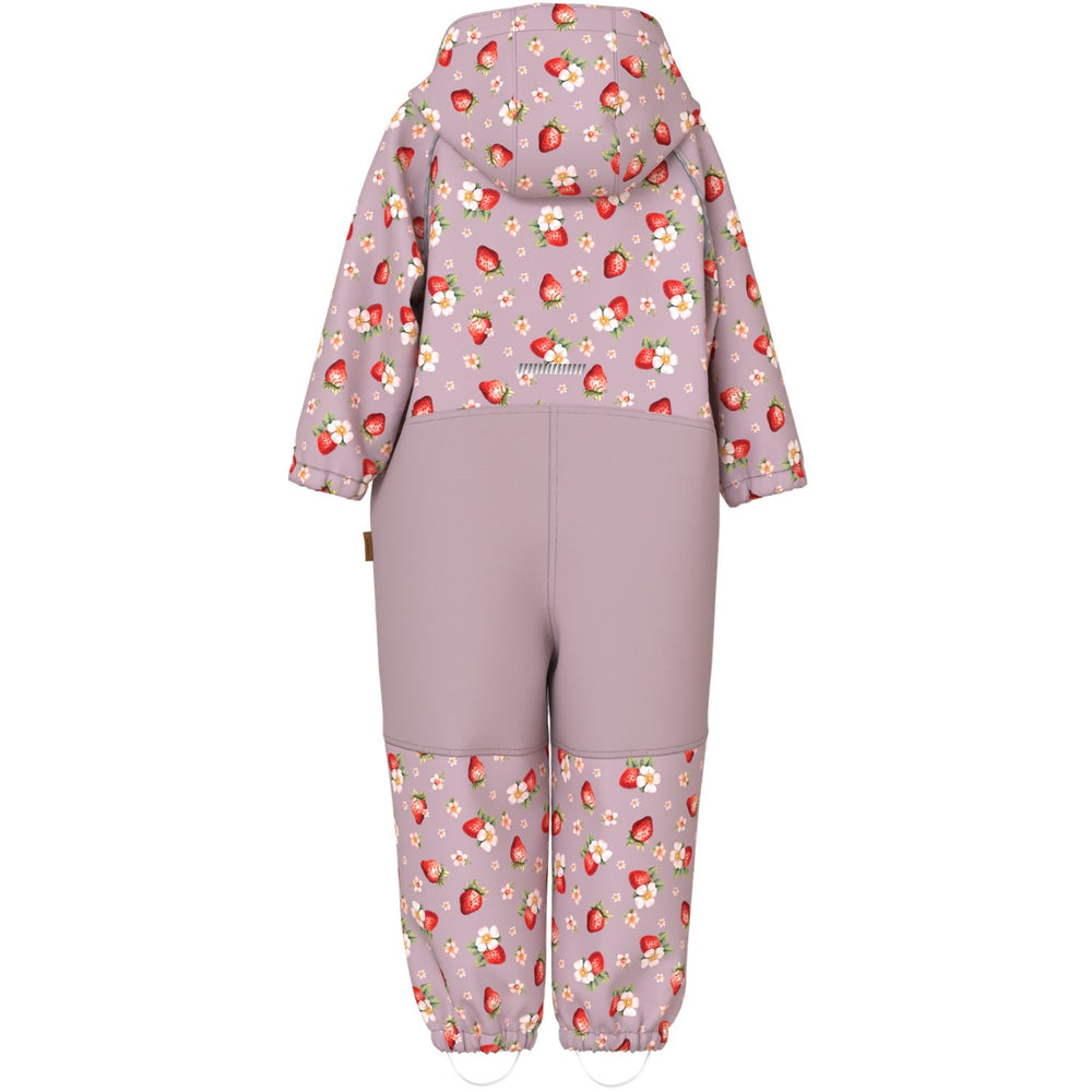 Køb Name It Keepsake Lilac Strawberry Nmfalfa08 Softshell Dragt Aop 1Fo Noos