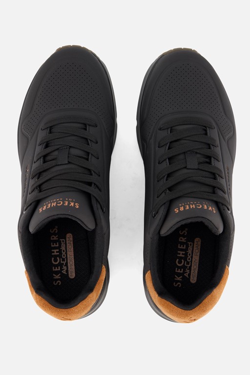 Skechers Uno Suited On Air Sneakers zwart Suede