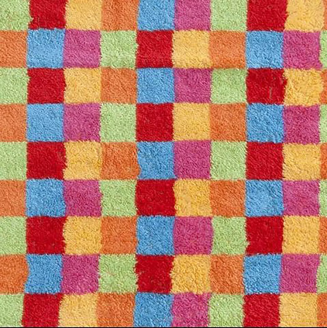 Handtuch Karo 50 x 100 cm
