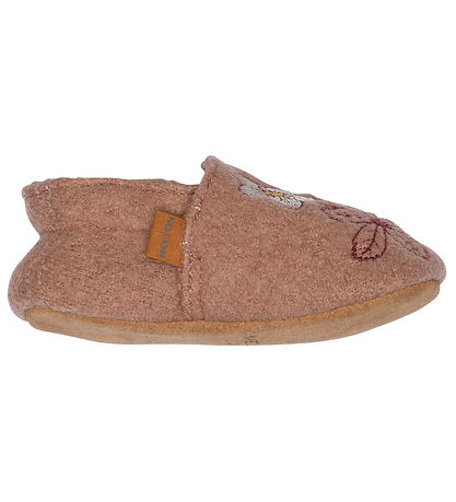 Melton Hjemmesko - Uld - Winter Rose - Fawn