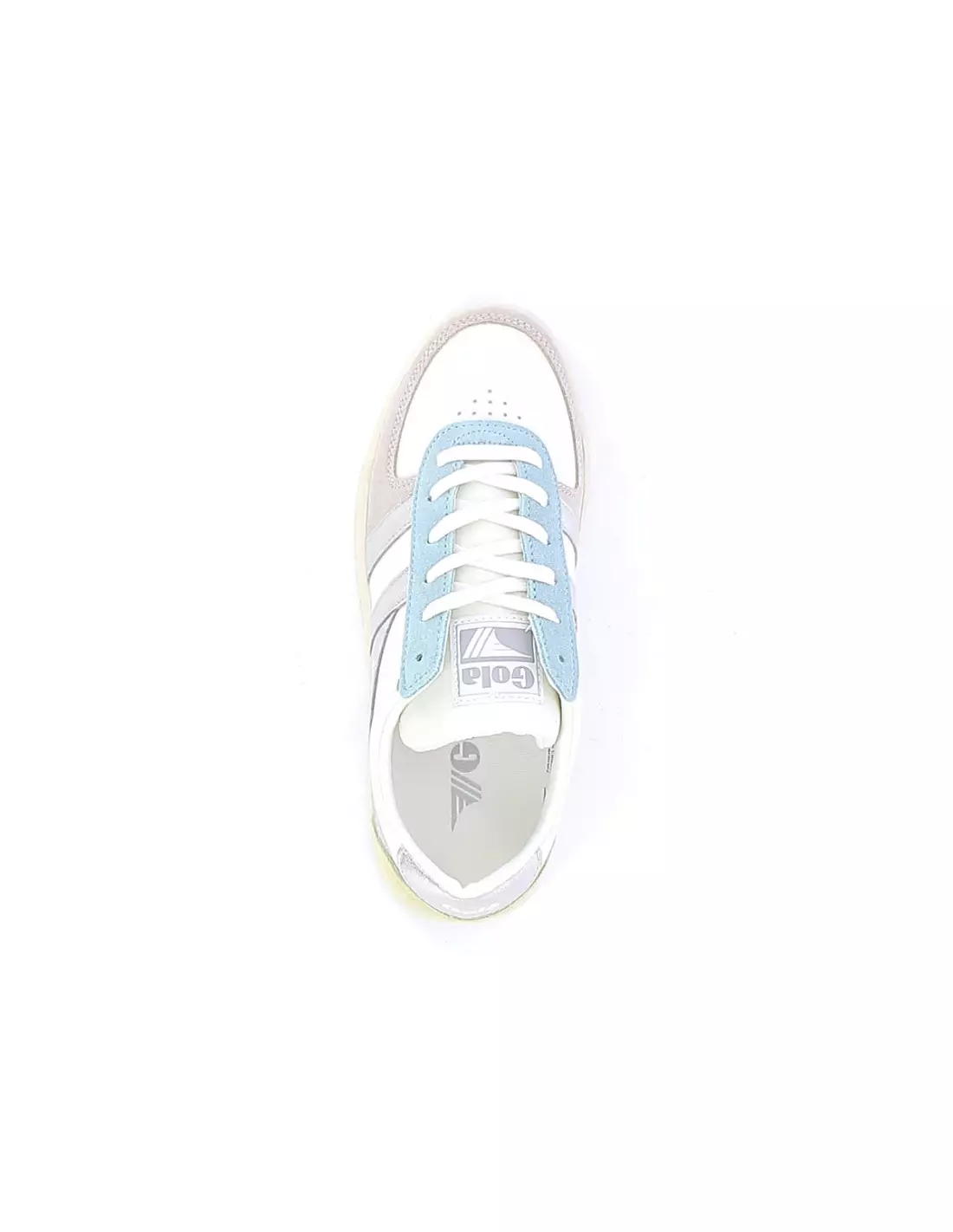 GOLA SALM QUADRANT - Baskets OffWhiteSilverLemon