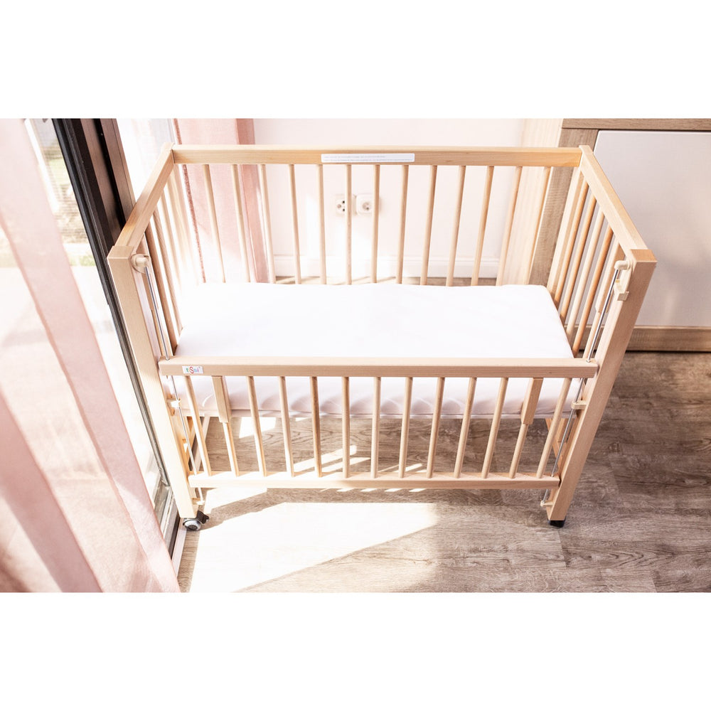 Køb tiSsi® Nature Sophie Bedside Crib Massiv Bøg