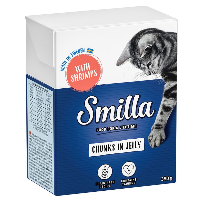 Lot Smilla Bouchées en sauce ou en gelée 24 x 370 / 380 g