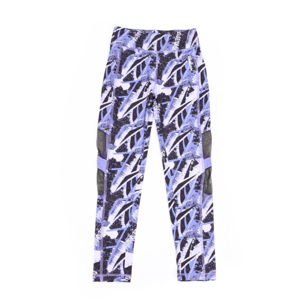 Reebok Legging Violet Fille Reebok Vector