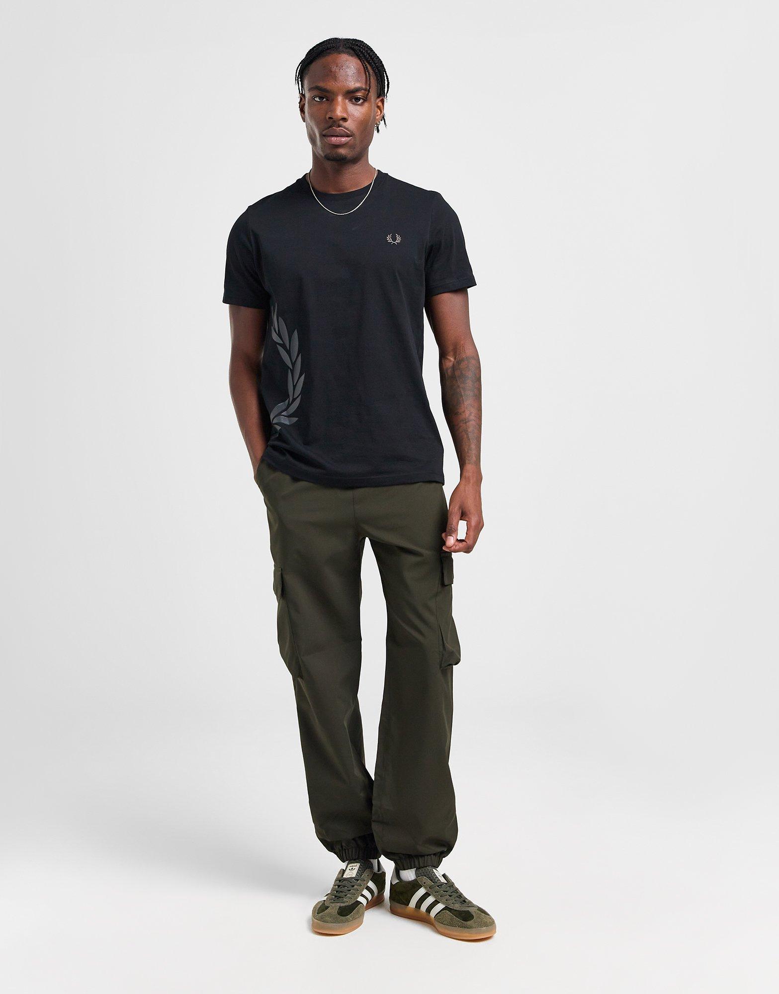 Fred Perry Pantalon Cargo Logo Homme