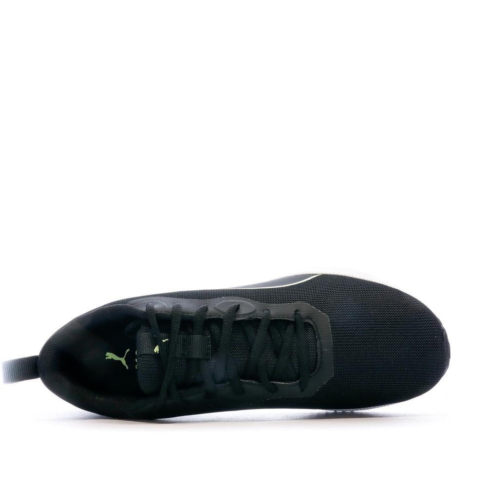 Puma Baskets Noires/Vertes Homme Puma Flyer Flex