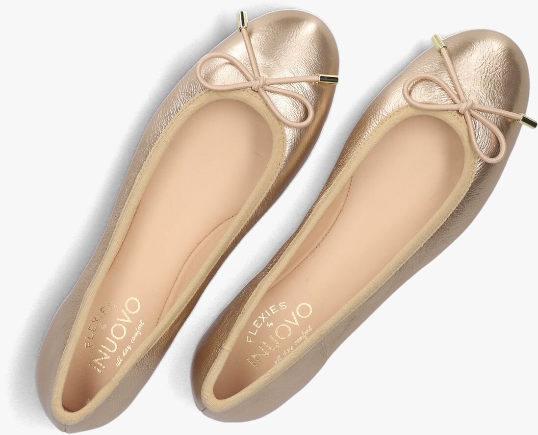 INUOVO gouden inuovo ballerina's b16003