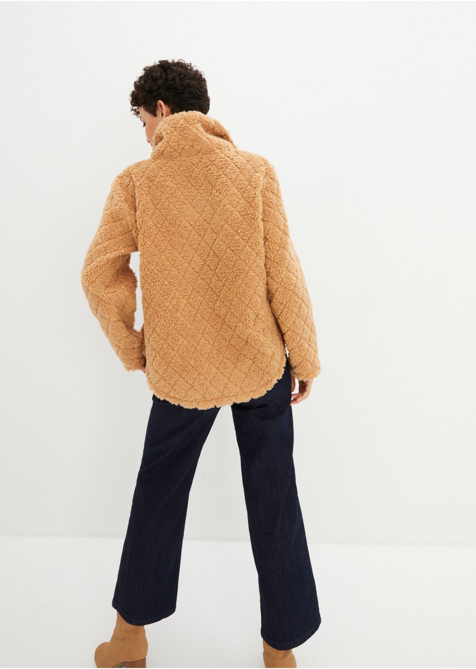 Pull en maille peluche