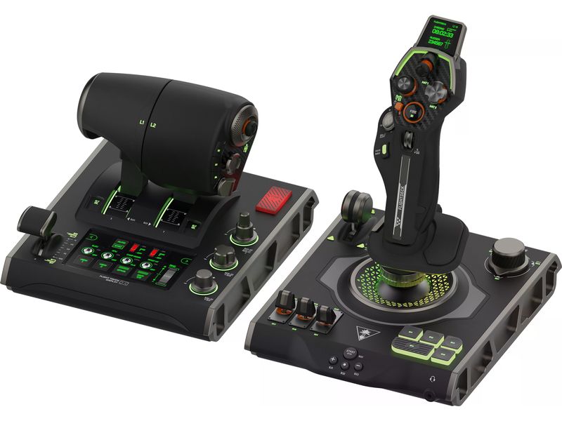 Turtle Beach Simulations-Controller VelocityOne Flightdeck Universelles HOTAS-System für Windows 10/11-PCs