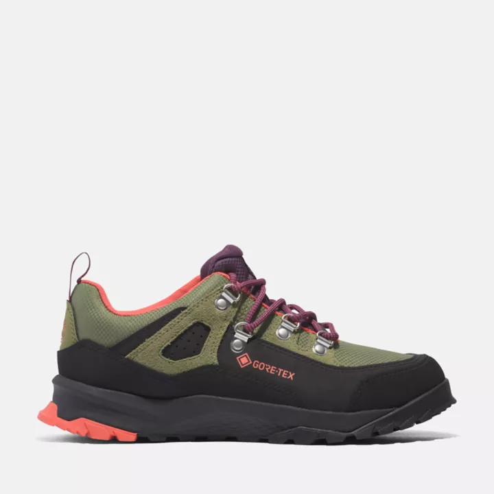 Bottine de randonnée basse en Gore-Tex Lincoln Peak pour femme en vert