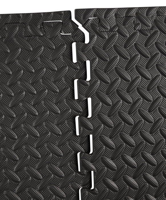 Stødabsorberende gulvunderlag 61 x 61 cm 6-pk. - Probuilder